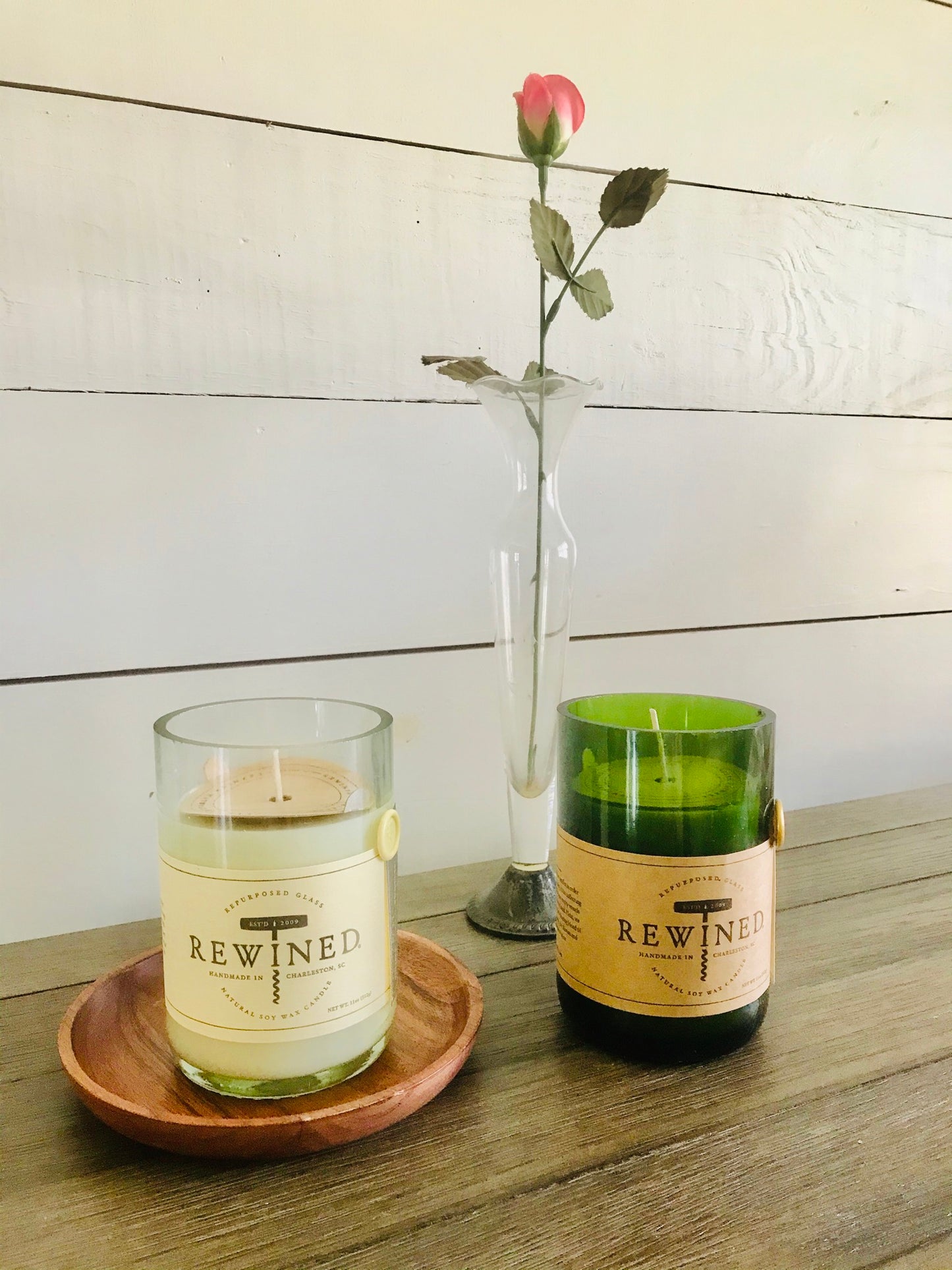 Wooden Candle Coaster