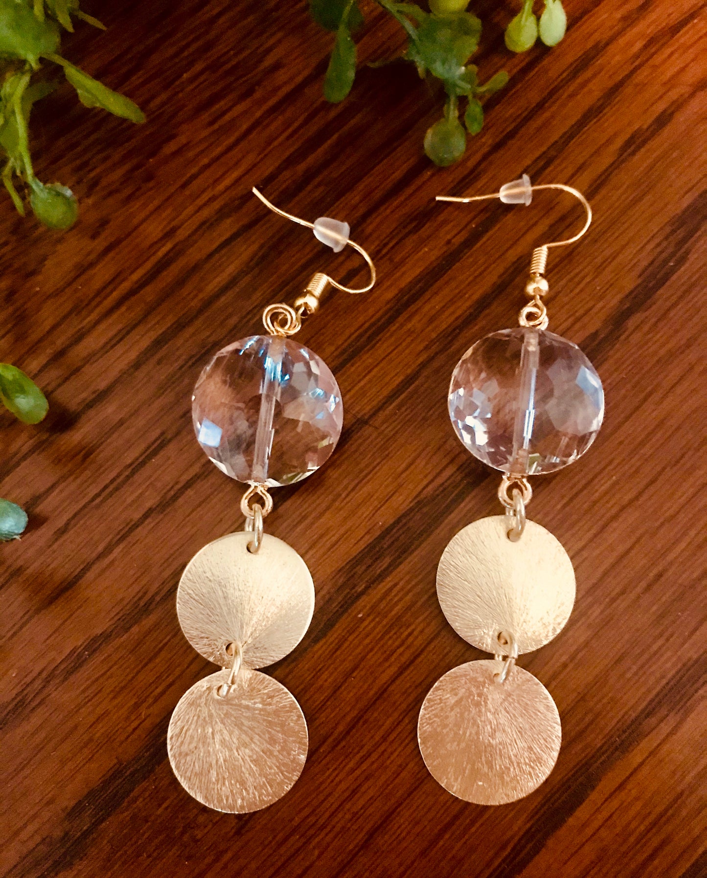 Disk N’ Stones Earrings