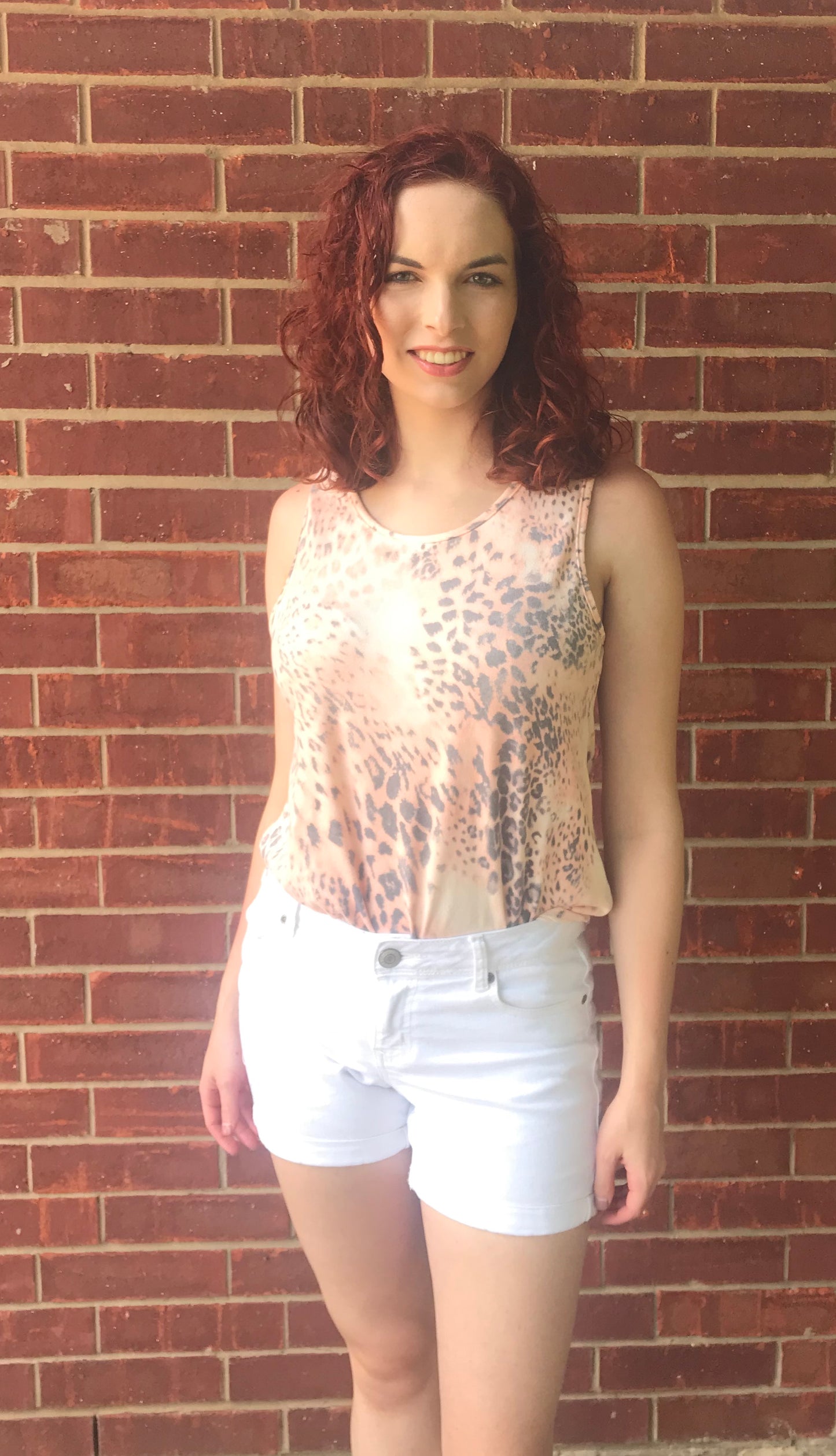 Casual Animal Print Tank
