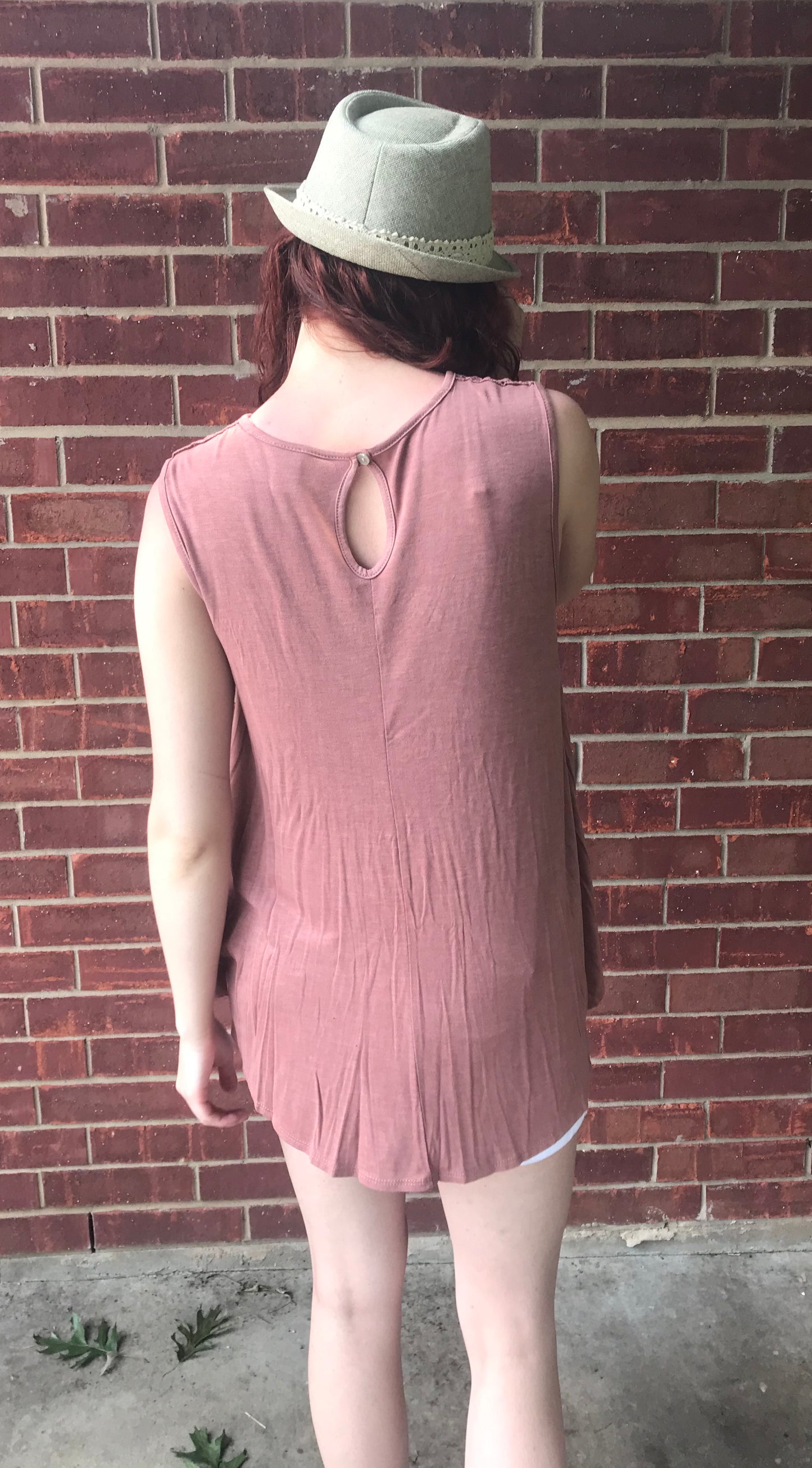 Vintage Lace Sleeveless Blouse
