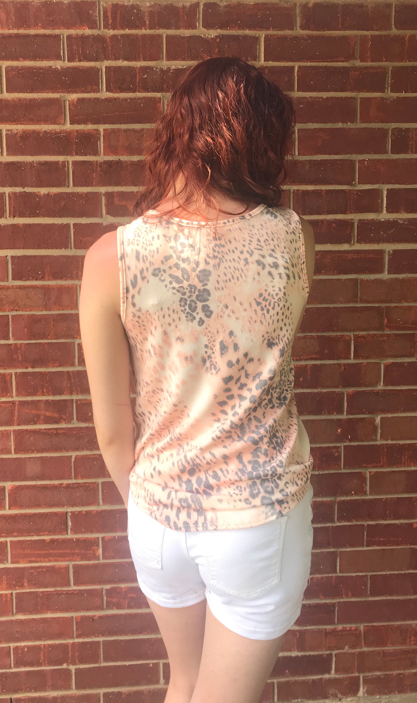 Casual Animal Print Tank