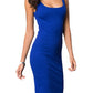 KNEE-LENGTH SCOOP-NECK TANK PARTY DRESS