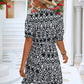 Women Print Button Down Jumpsuit