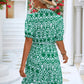 Women Print Button Down Jumpsuit
