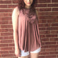 Vintage Lace Sleeveless Blouse