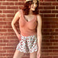 Ribbed V Neck Tank Top